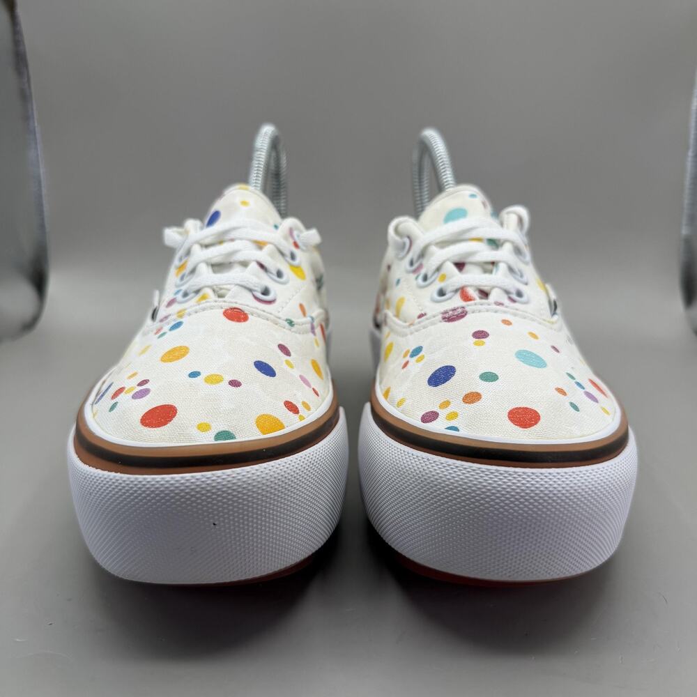Vans Era UV Ink Floral Platform Shoes Womens US 7 Multicolor Polka Dot Sneakers - Picture 3 of 9